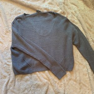 Cropped sweater